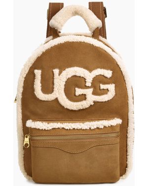 UGG Dannie Sheepskin Backpack - Brown