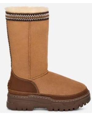 UGG Botte Classic Tall Trailgazer - Marron