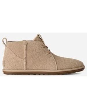 UGG Botte Classic Deconstructed À Lacets Pour Femme - Blanc