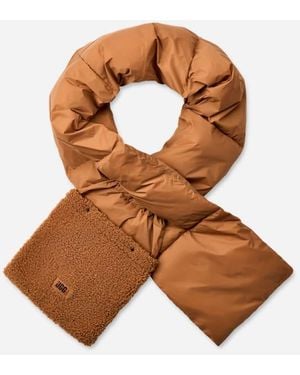 UGG Aw Fluff Packable Scarf - Brown