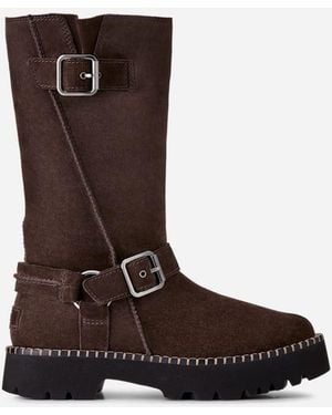UGG Uptowner Biker Boot - Brown