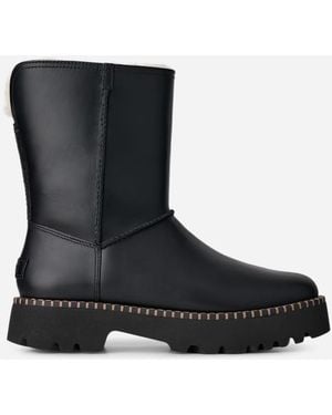 UGG Uptowner Short Boot Sheepskin - Black