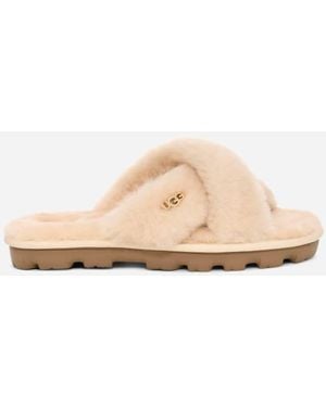 UGG Fuzzette Slide Für Damen - Schwarz
