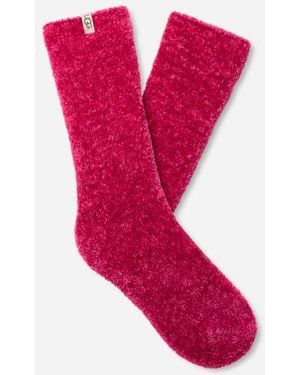 UGG Leda Cozy Sock Polyester Blend/Recycled Materials - Pink