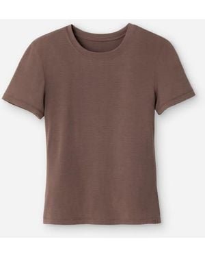 UGG Miriam Baby Tee Lenzing\U2122 Ecovero\U2122 Viscose Blend Tops - Brown