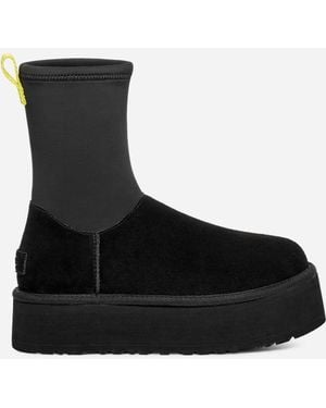UGG ® Classic Dipper Neoprene/suede Classic Boots - Black