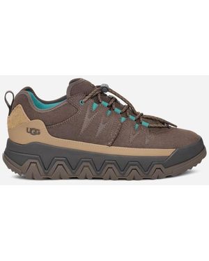 UGG Captrail Low Suede/Textile/Recycled Materials Sneakers - Black