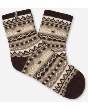 UGG Cressida Cozy Quarter Acrylic Blend - Multicolor