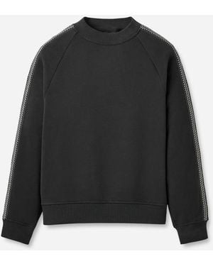 UGG Tasman Crewneck Cotton Blend Tops - Black