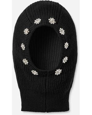 UGG Embellished Knit Balaclava Acrylic Blend - Black