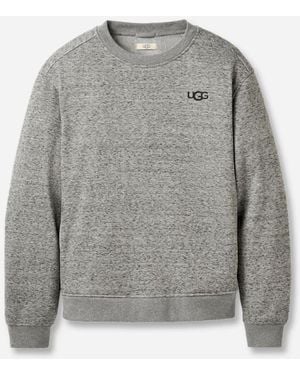 UGG Nyles Crewneck Polyester Tops - Gray