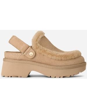 UGG Esmee Clog Sheepskin Shoes - Black