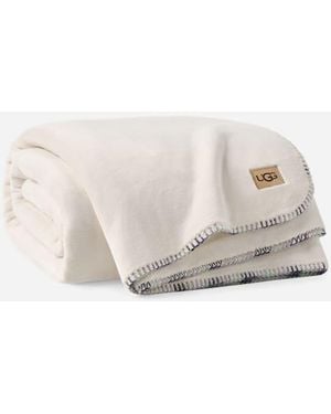 UGG Color Stitch Coco Throw50"X70" - White
