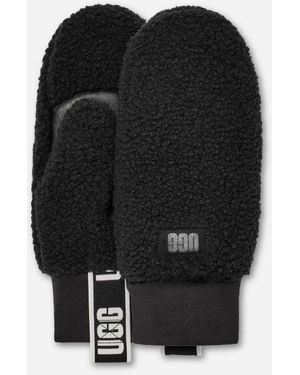 UGG Fluff-Want Met Logotape - Zwart