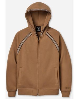 UGG Tasman Full-Zip Jacket - Brown