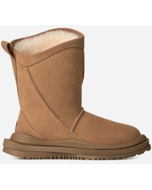 UGG Classic Distort Boot Sheepskin - Brown