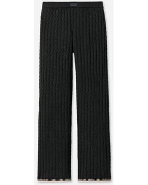 UGG Rylynn Straight-Leg Pant Bottoms - Black
