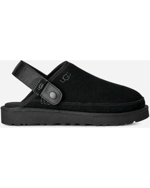 UGG Goldencoast Clog Ii Suede Shoes - Black