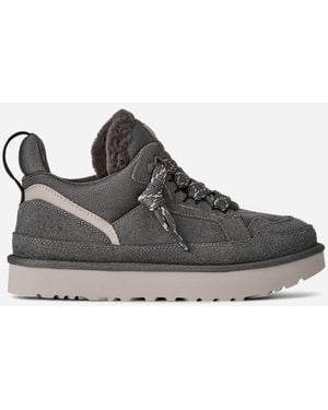 UGG Lowmel Suede/Textile/Recycled Materials Shoes - Black