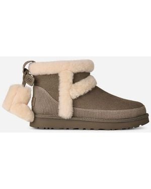 UGG Classic Mini Heritage Boot Für Damen - Schwarz