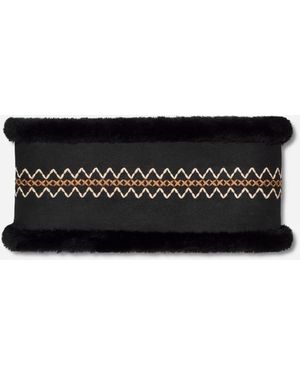 UGG Atherson Embroidered-Hoofdband - Zwart