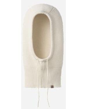 UGG Cagoule En Maille À Cordon - Blanc