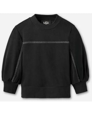 UGG Classic Puff Sleeve Top Tops - Black