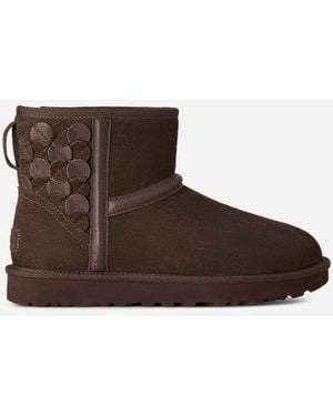 UGG Classic Mini Faye-Laars - Bruin