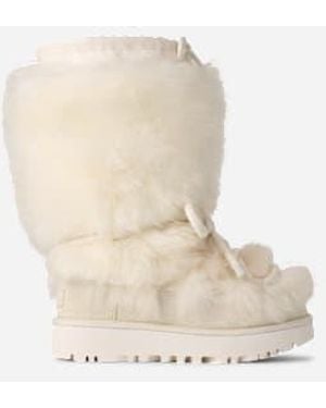 UGG Botte Classic Tall Chalet - Blanc