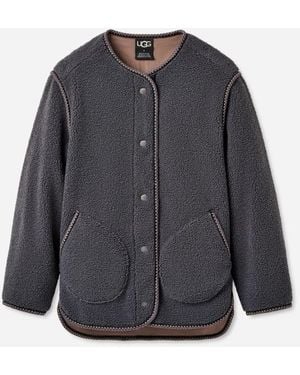 UGG Emmersyn Braid Jacket Polyester - Blue