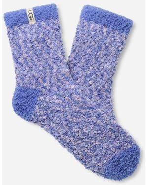 UGG Cozy Chenille Quarter Polyester Blend/Recycled Materials - Blue