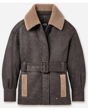 UGG Ensily Belted Jacket - Gray