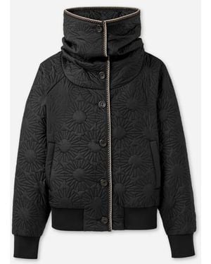UGG Solein Oversized-Collar Jacket - Black