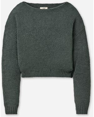 UGG Novalie Slouchy Pullover Polyester Tops - Green
