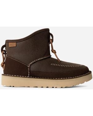 UGG Campfire Crafted Regenerate Sheepskin Classic Boots - Brown