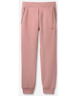 UGG Tasman Jogger Cotton Blend/Recycled Materials Bottoms - Pink