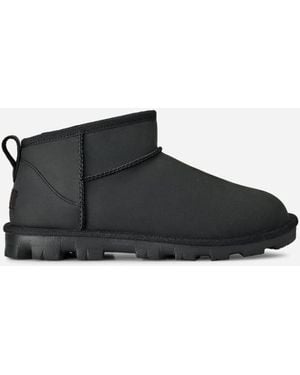 UGG Essential Ultra Mini Leather Boot - Black