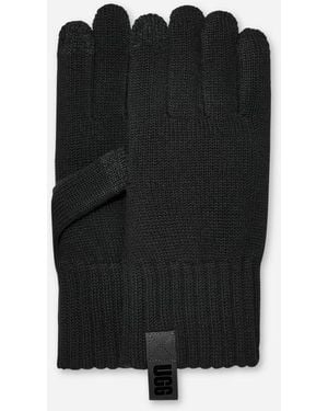 UGG Lightweight Glove Knit/Recycled Materials - Black