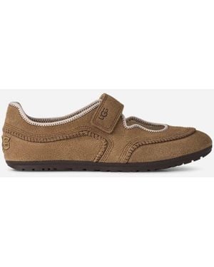 UGG Quill Mary Jane Sheepskin Shoes - Black