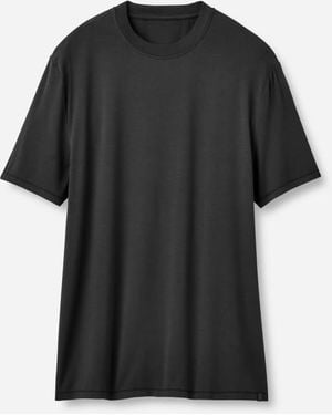 UGG Amarys Relaxed Tee Lenzing\U2122 Ecovero\U2122 Viscose Blend Tops - Black