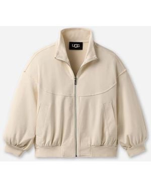 UGG Kyleigh Full-Zip Jacket Tops - Natural