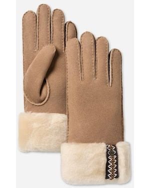 UGG Sheepskin Braid Glove - Natural