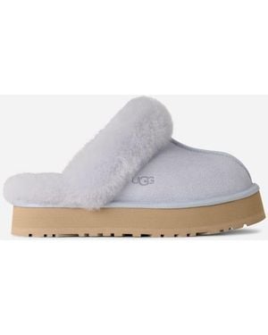 UGG Disquette Sheepskin Slippers - Black