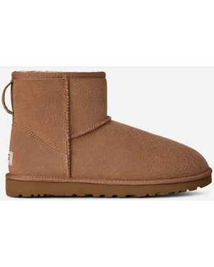 UGG Classic Mini Sheepskin Classic Boots - Brown