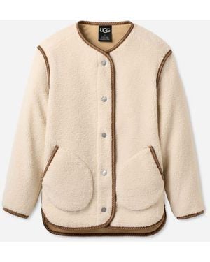 UGG Emmersyn Braid Jacket Polyester - Natural