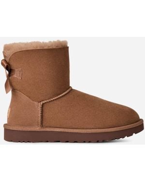 UGG Mini Bailey Bow Ii Water-Resistant Boot - Brown