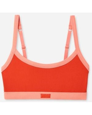 UGG Tesia Bralette Rib Lenzing\U2122 Ecovero\U2122 Viscose Blend Tops - Red