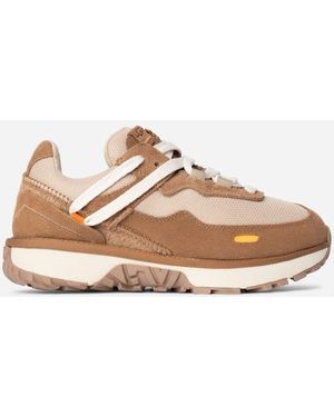 UGG Retrofi Low Textile/Recycled Materials/Suede/Synthetic Shoes - Brown