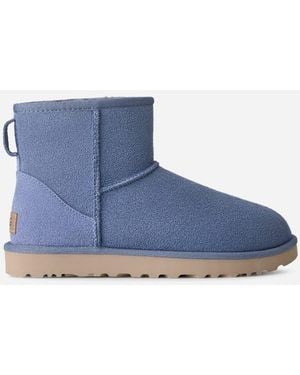 UGG Classic Mini Ii Sheepskin Classic Boots - Blue
