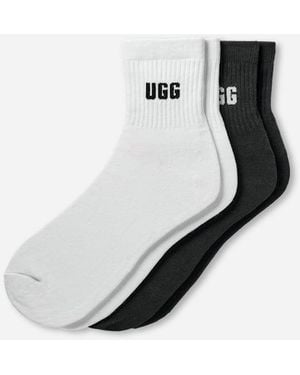 UGG Quinlin Logo Quarter 2 Pack Cotton - Multicolor